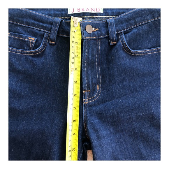 J Brand Straight Leg Jeans Women's Size 27 Stretch Dark Wash Style#8501 - Picture 5 of 11